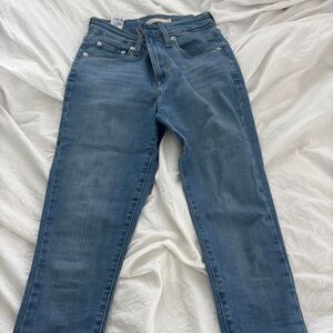 LEVI'S High Rise Skinny Jeans Sz 26 Medium Wash Women's Blue Jeans